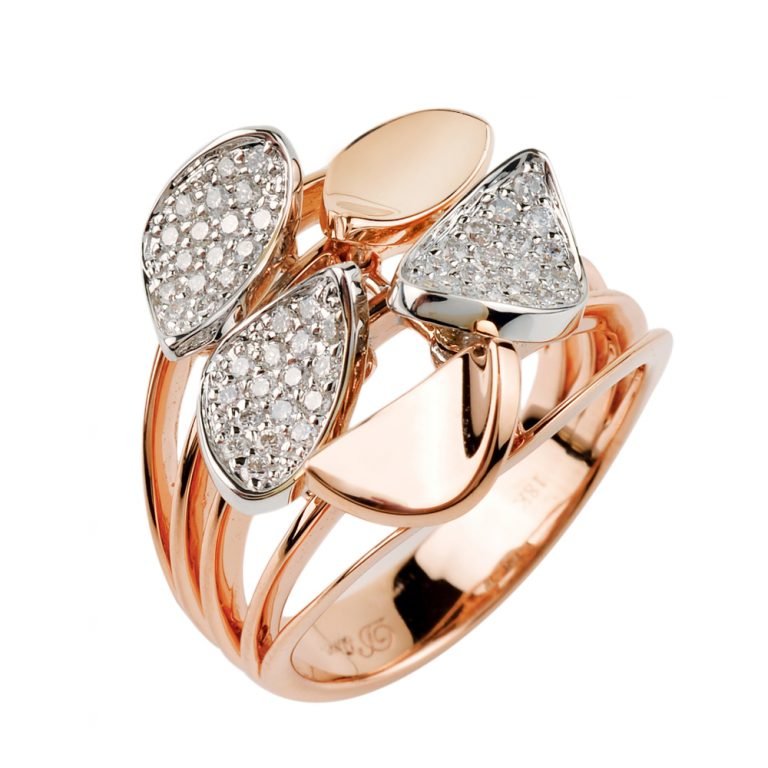 D'sire Gold and Diamond Ring