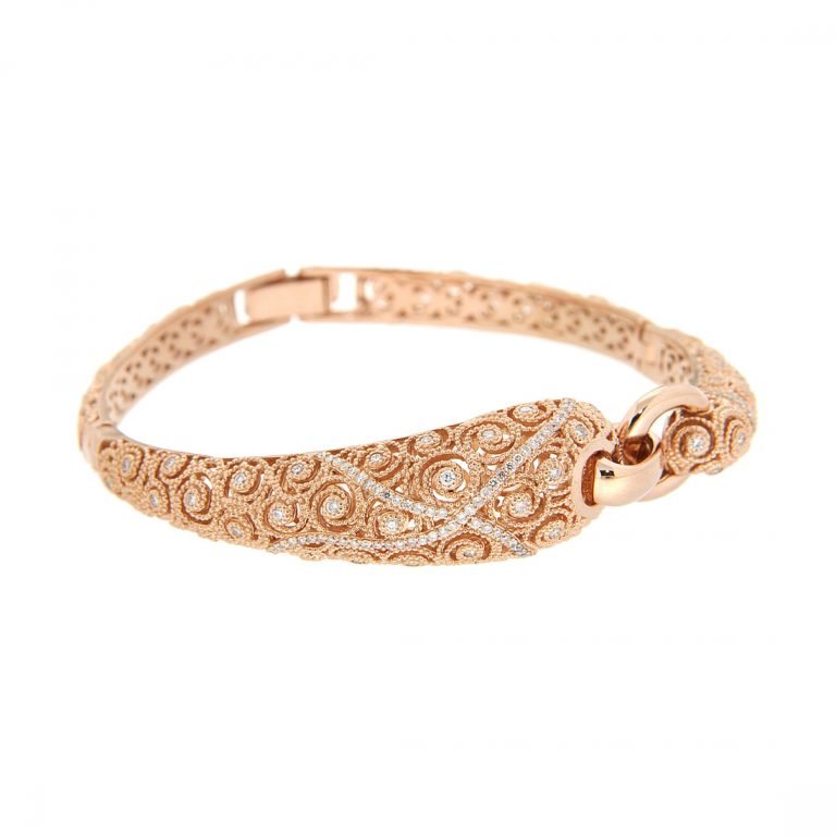 D'sire Gold and Diamond Bracelet