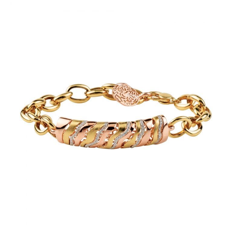 D'sire Gold and Diamond Bracelet