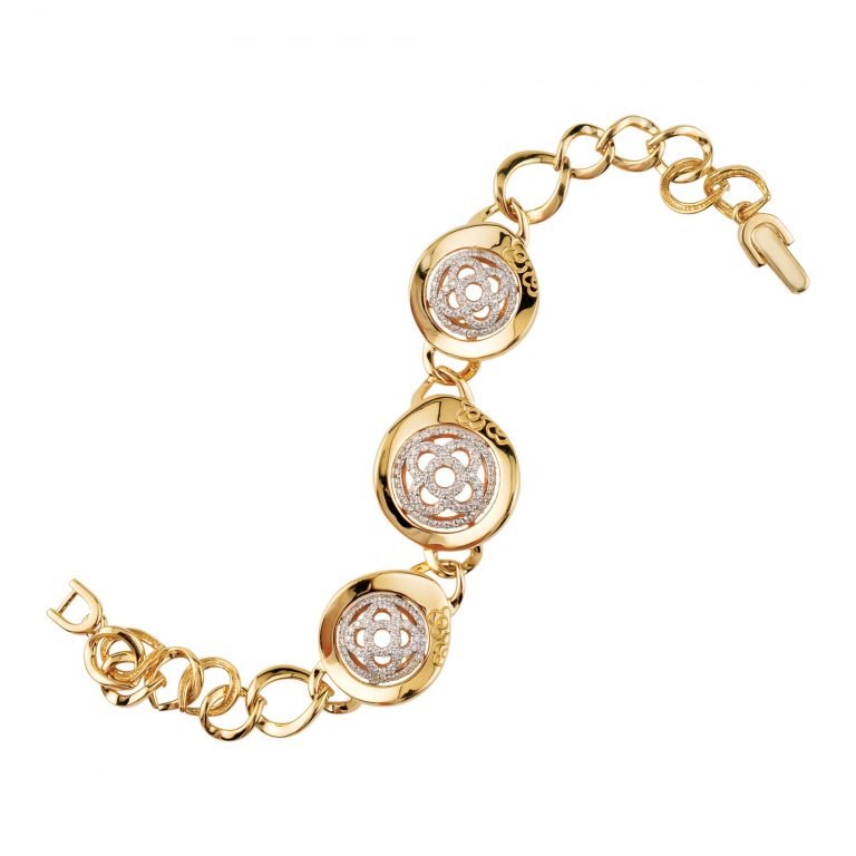 D'sire Gold and Diamond Bracelet