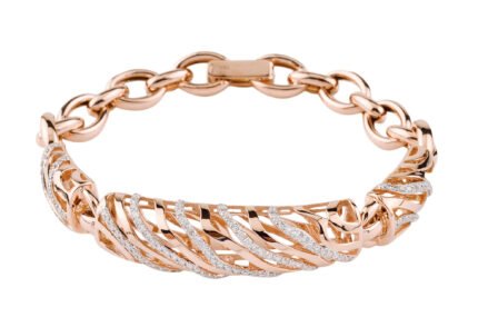 D'sire Gold and Diamond Bracelet