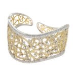 D'sire Gold and Diamond Bangle
