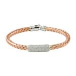 D'sire Gold and Diamond Bangle