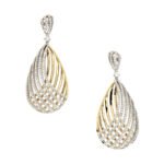 D'sire Gold and Diamond Earrings