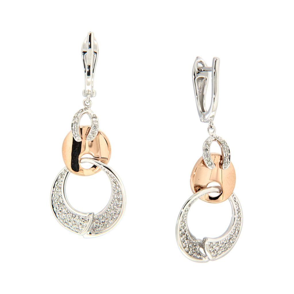 D'sire Gold and Diamond Earrings