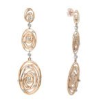 D'sire Gold and Diamond Earrings
