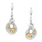 D'sire Gold and Diamond Earrings