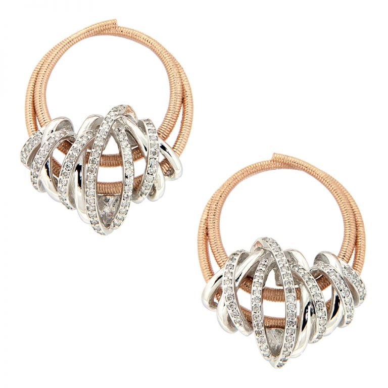 D'sire Gold and Diamond Earrings