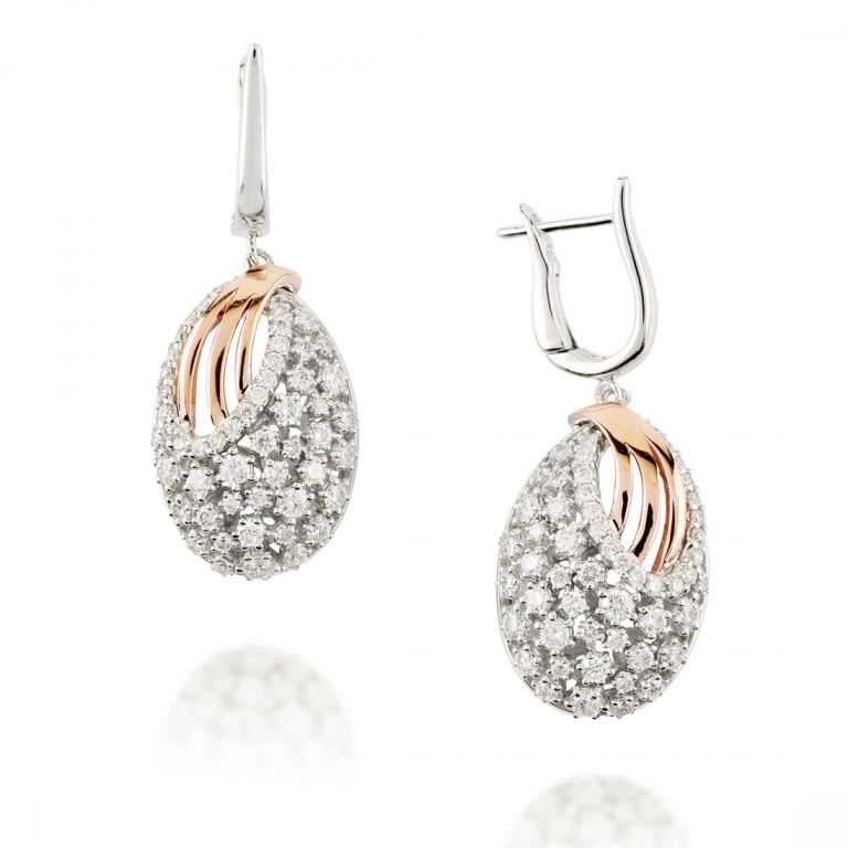 D'sire Gold and Diamond Earrings