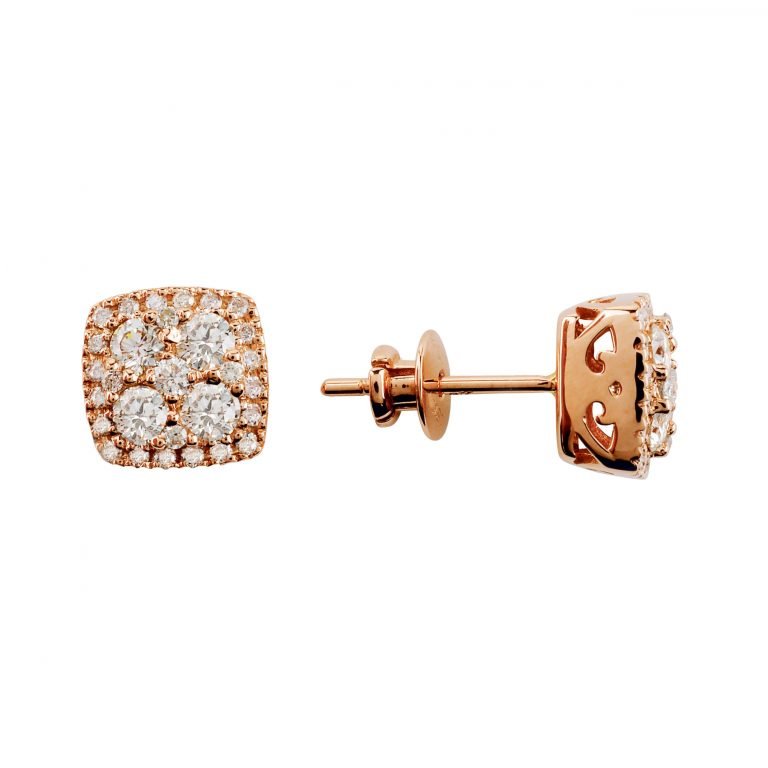 D'sire Gold and Diamond Earrings