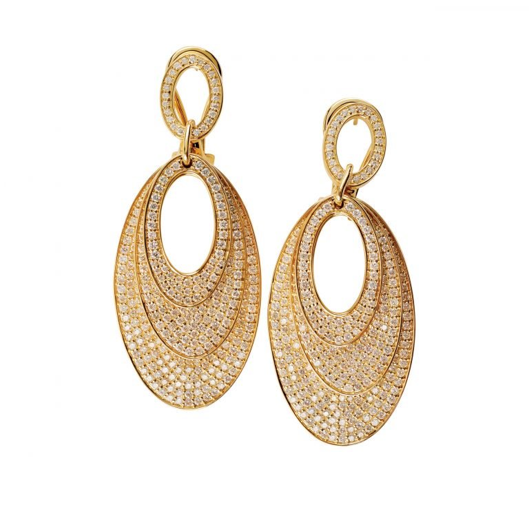 D'sire Gold and Diamond Earrings