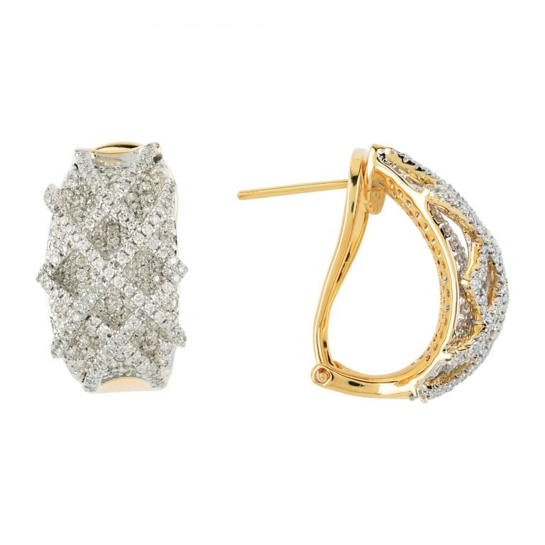 D'sire Gold and Diamond Earrings