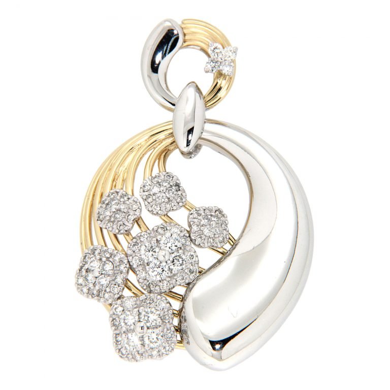 D'sire Gold and Diamond Pendant