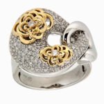 D'sire Gold and Diamond Ring