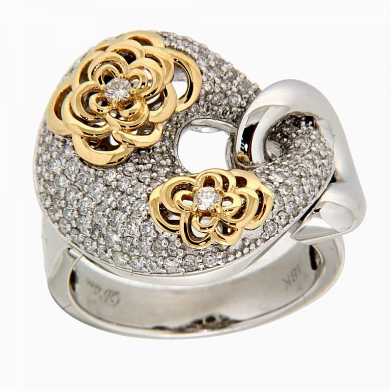 D'sire Gold and Diamond Ring