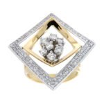D'sire Gold and Diamond Ring