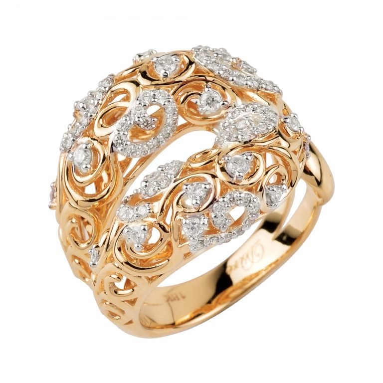 D'sire Gold and Diamond Ring