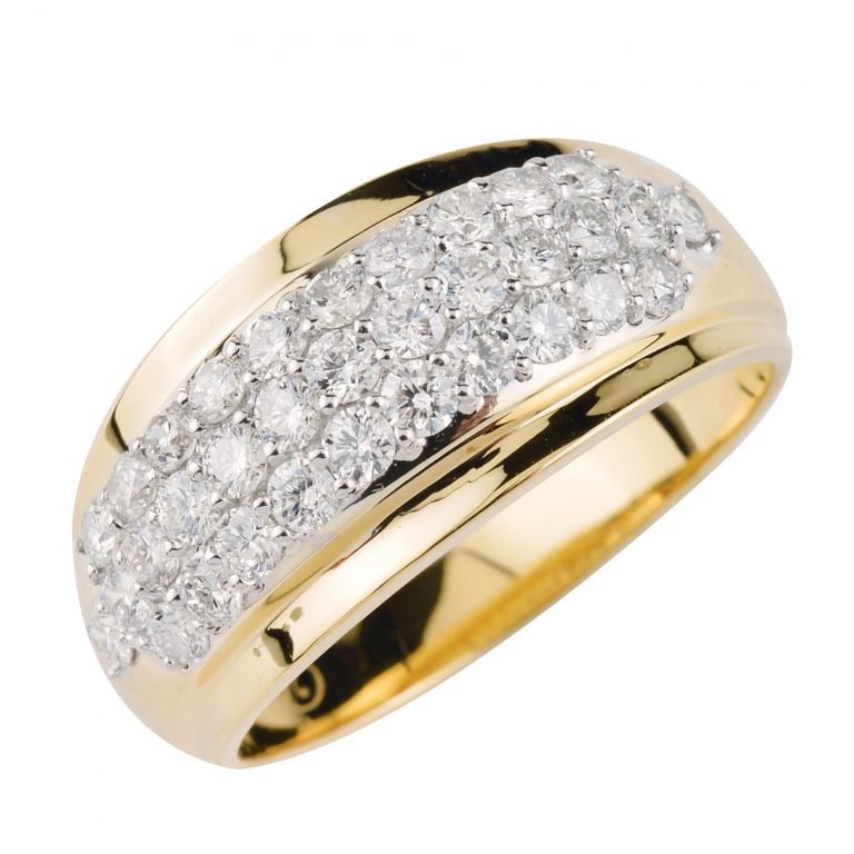 D'sire Gold and Diamond Ring