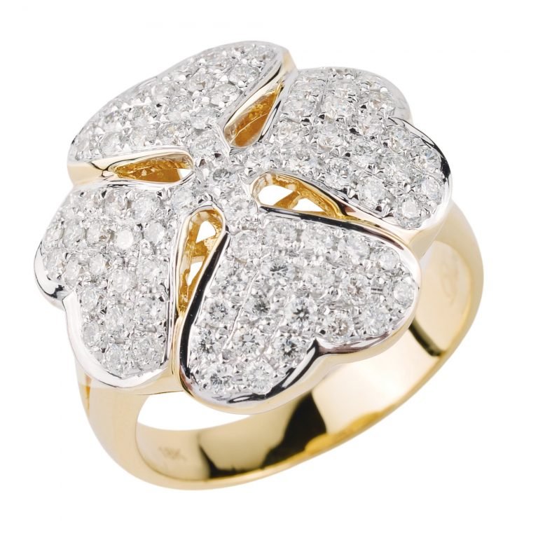 D'sire Gold and Diamond Ring