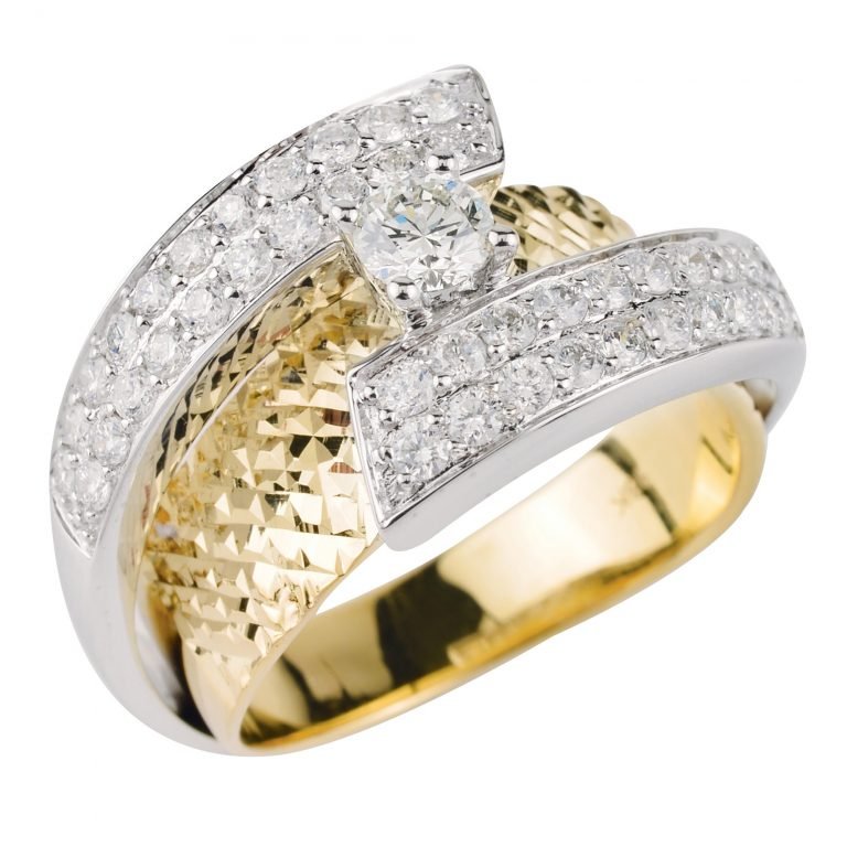 D'sire Gold and Diamond Ring