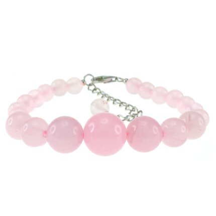 Pearlz Ocean Pink Jade Journey Bracelet