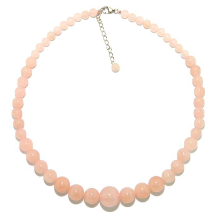 Pearlz Ocean Rose Quartz Journey Necklace