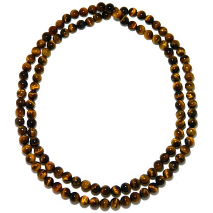 Pearlz Ocean Yellow Tigers Eye Endless Necklace