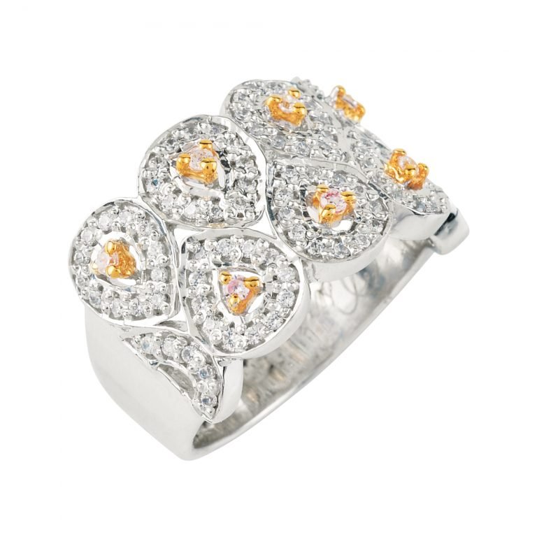 D'sire Gold and Diamond Ring