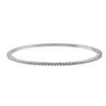 D'sire Gold and Diamond Bangle