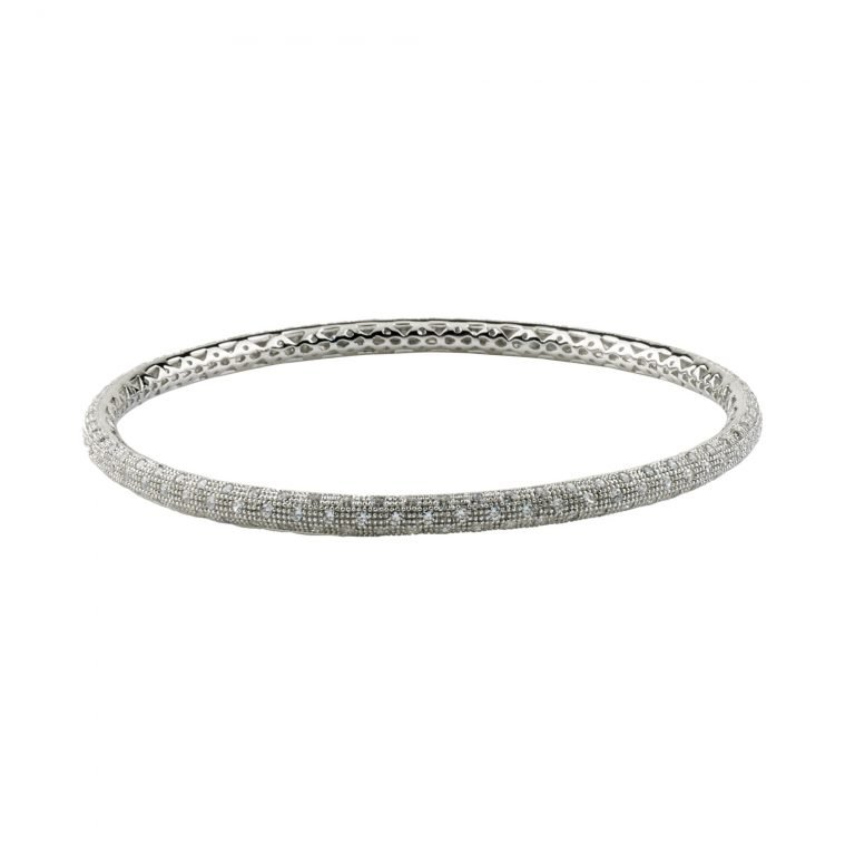 D'sire Gold and Diamond Bangle