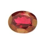 Timlly Crimson Topaz Gemstone- Oval 9x11 mm