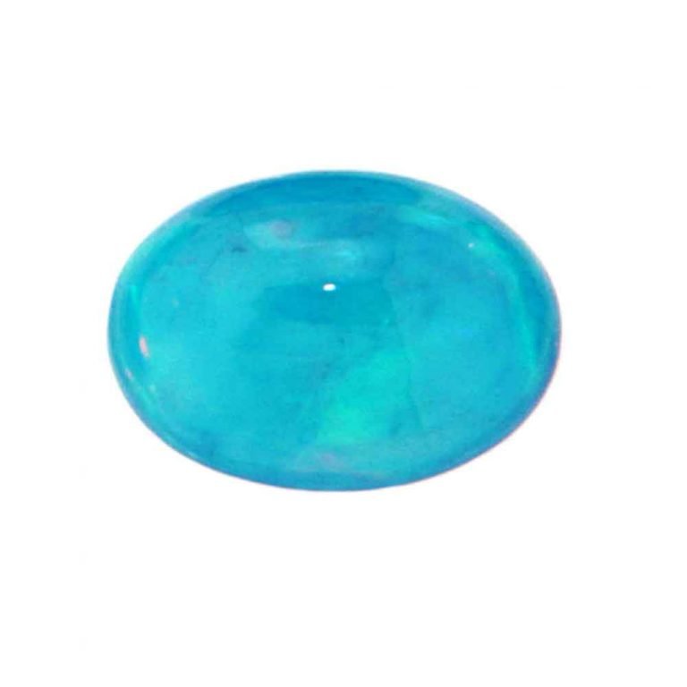 Paraiba Blue Ethiopian Gemstone- Oval Cabochon