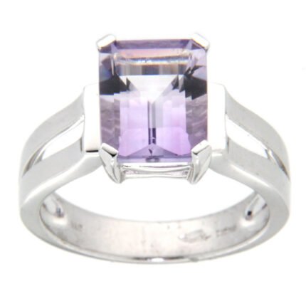 GGL Gold and Bi-color Amethyst Ring