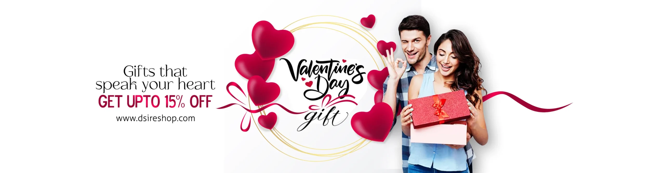 Find the perfect Valentine's Day gift in our exclusive collection –Save up to 15% in our Valentine's Sale!