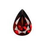 Timlly Red Garnet Gemstones – Pear