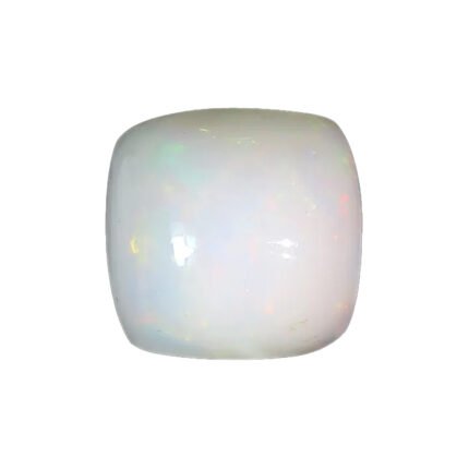 Timlly White Ethiopian Opal Gemstones – Cushion