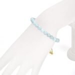 Pearlz Ocean Natural Healing Gemstone Round 8mm Crystal Bead 8 Inch Long Handmade Bracelet 925 Sterling Silver for Women Girls - Image 2