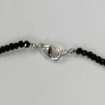 Pearlz Ocean Black Spinel Necklace for Women – 18" Faceted Rondelle Natural Gemstone Jewelry, Elegant, Protective & Lightweight Design - Image 6