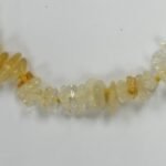 Pearlz Ocean Citrine Rondelle Necklace 20" - 925 Sterling Silver Knotted Beads for Ladies - Positive Energy Jewelry - Image 6