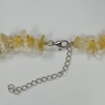 Pearlz Ocean Citrine Rondelle Necklace 20" - 925 Sterling Silver Knotted Beads for Ladies - Positive Energy Jewelry - Image 4