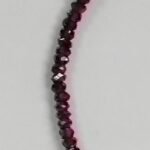 Pearlz Ocean Rhodolite Beaded Necklace for Women – 18" Natural Faceted Rondelle Gemstone Jewelry in 925 Sterling Silver, Elegant Blood-Red Hue & Hypoallergenic Design - Image 7