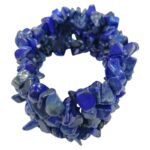 Pearlz Ocean Ladies Chip Bead Stretch Bracelet 7.5-8 inch Assorted Healing Gemstones Rose Quartz Amethyst Lapis Stylish Everyday Jewelry