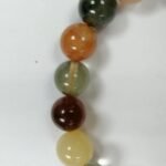 Pearlz Ocean Natural Multicoloured Quartz Bracelet 10mm Beads 7.5-8 inch Healing Gemstone Jewelry for Ladies Enhances Focus & Well-Being - Image 4