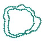 Pearlz Ocean Russian Amazonite Necklace 36" – 925 Sterling Silver Knotted Beads – Natural Healing Stone Jewelry for Ladies – Stress Relief & Emotional Balance - Image 3