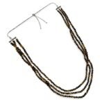 Pearlz Ocean Charoite Necklace for Women – 18"+3" Natural Purple Rondelle Gemstone Chips Jewelry in 925 Sterling Silver, Calming & Grounding Design - Image 2