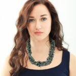 Pearlz Ocean Larimar Chips Necklace for Women – 18" Knitted Gemstone Jewelry in 925 Sterling Silver, Calming Energy & Unique Style - Image 2