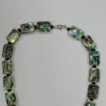 Pearlz Ocean Abalone & Black Onyx Necklace for Women – 18" Natural Shell & Gemstone Beads Jewelry, Alternating Smooth Finish, Calming & Stylish Design - Image 5