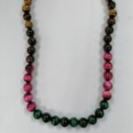 Pearlz Ocean Multi Tiger Eye Necklace for Women – 20" Natural Round Bead Gemstone Jewelry in 925 Sterling Silver, Stylish Healing Stone for Strength - Image 5