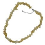Pearlz Ocean Citrine Rondelle Necklace 20" - 925 Sterling Silver Knotted Beads for Ladies - Positive Energy Jewelry - Image 3