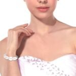 Pearlz Ocean Clear Crystal Bracelet Natural Round Stones 925 Sterling Silver Healing Jewelry for Ladies Elegant Peaceful Design - Image 4